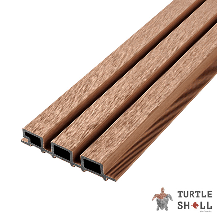 Реечная панель ДПК Middle Lines, Siberian Pine, Коэкструзия (FS 15) в Краснодаре