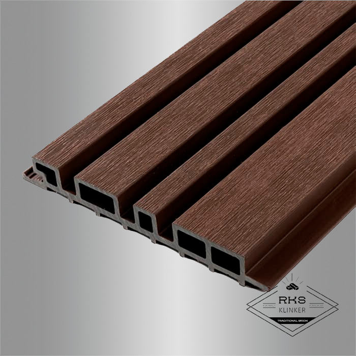 Реечная панель Different Lines, Australian Palisander, Co-Extrusion в Краснодаре