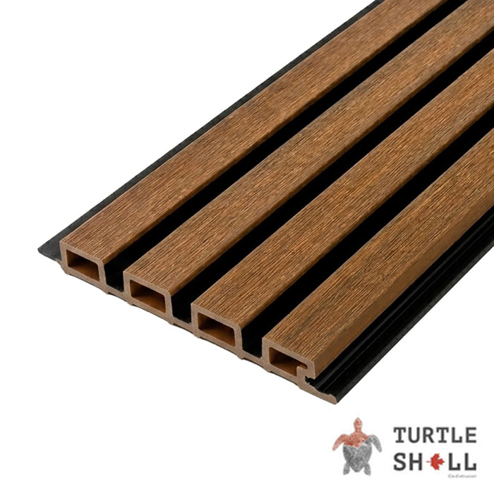 Реечная панель Middle Lines Dual, Thai Teak, Co-Extrusion в Краснодаре