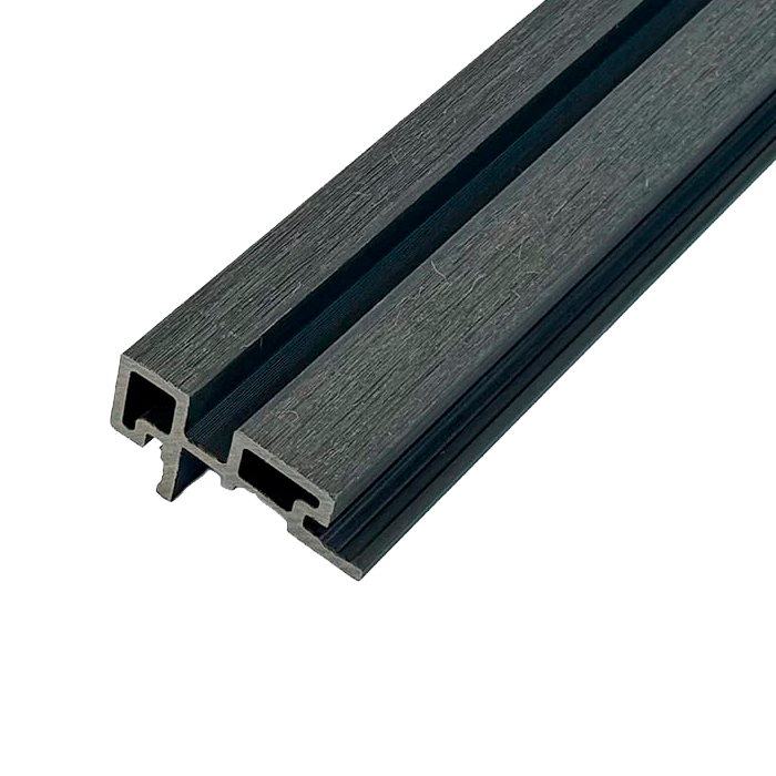 Угловой профиль Middle Lines, Faroese Smokewood, Co-Extrusion в Краснодаре