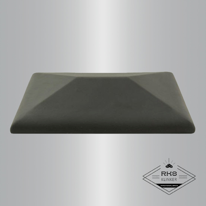 Клинкерный колпак на столб ZG Clinker, СР 300х425 мм, графит в Краснодаре