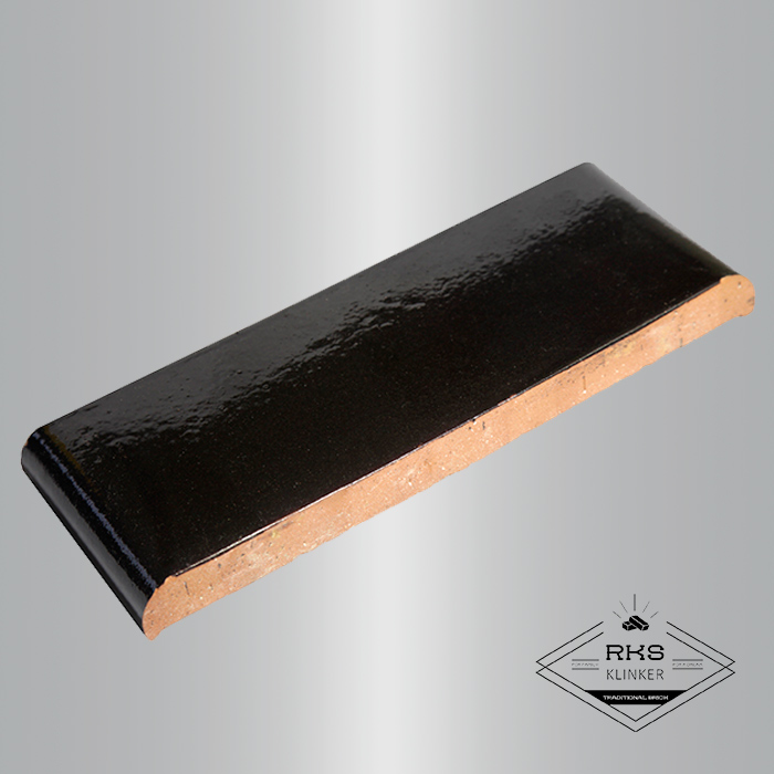 Парапетная плитка ZG Clinker, КР20 190x110x25 мм, Тёмно-коричневая в Краснодаре