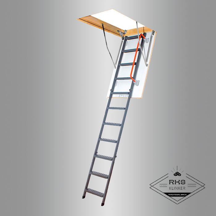 Чердачная металлическая лестница FAKRO LMК 70х130х280 в Краснодаре