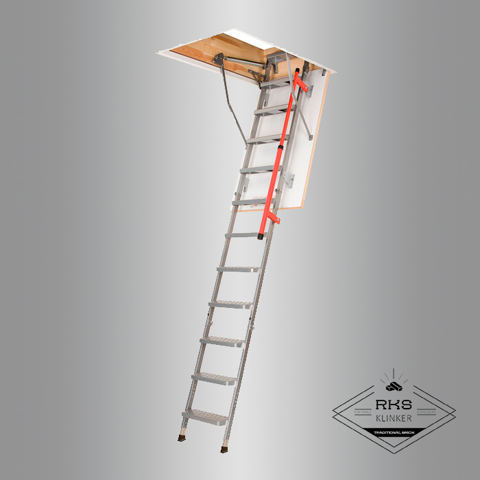 Чердачная металлическая лестница FAKRO LML Lux 70х130х280 в Краснодаре