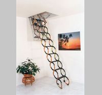 Чердачная лестница OMAN "NOZYCOWE LUX" 70х90х300 см в Краснодаре