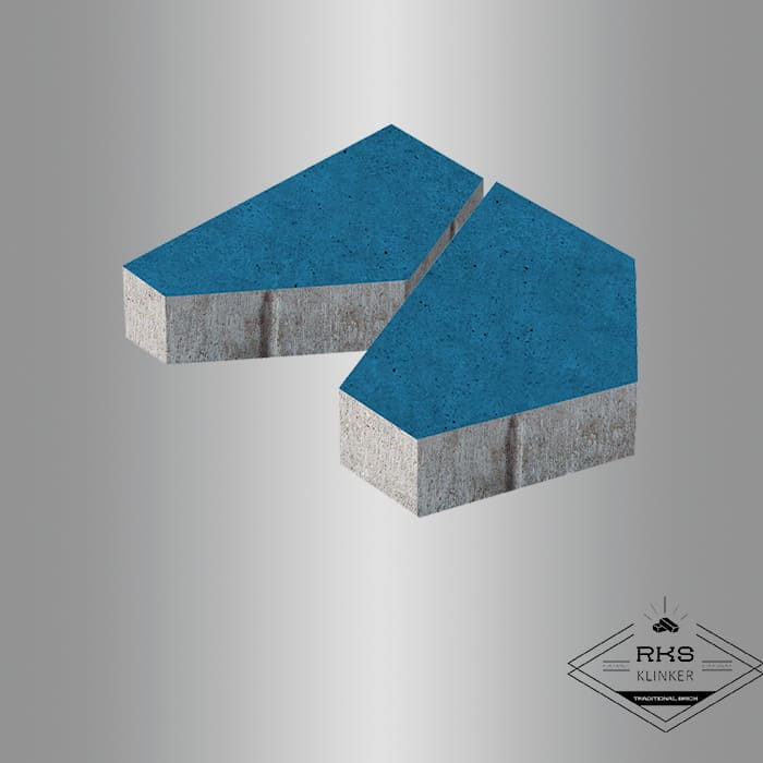 Плитка тротуарная БелАрБет, Полигональ, Синий купить в Краснодаре — RKS KLINKER Плитка тротуарная БелАрБет, Полигональ, Синий в Краснодаре