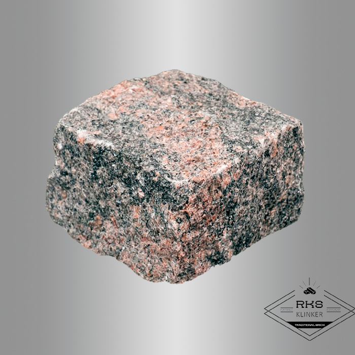 Гранитная брусчатка Гора Токимовка, Колотая, 100x100x50 мм в Краснодаре