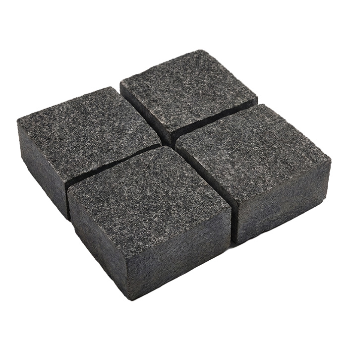 Гранитная брусчатка RKS SLATE Gabbro (Габбро) Карандаш, 100x100 мм в Краснодаре