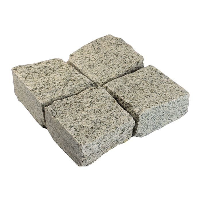 Гранитная брусчатка Мансуровская, Колотая, 100x100 мм в Краснодаре