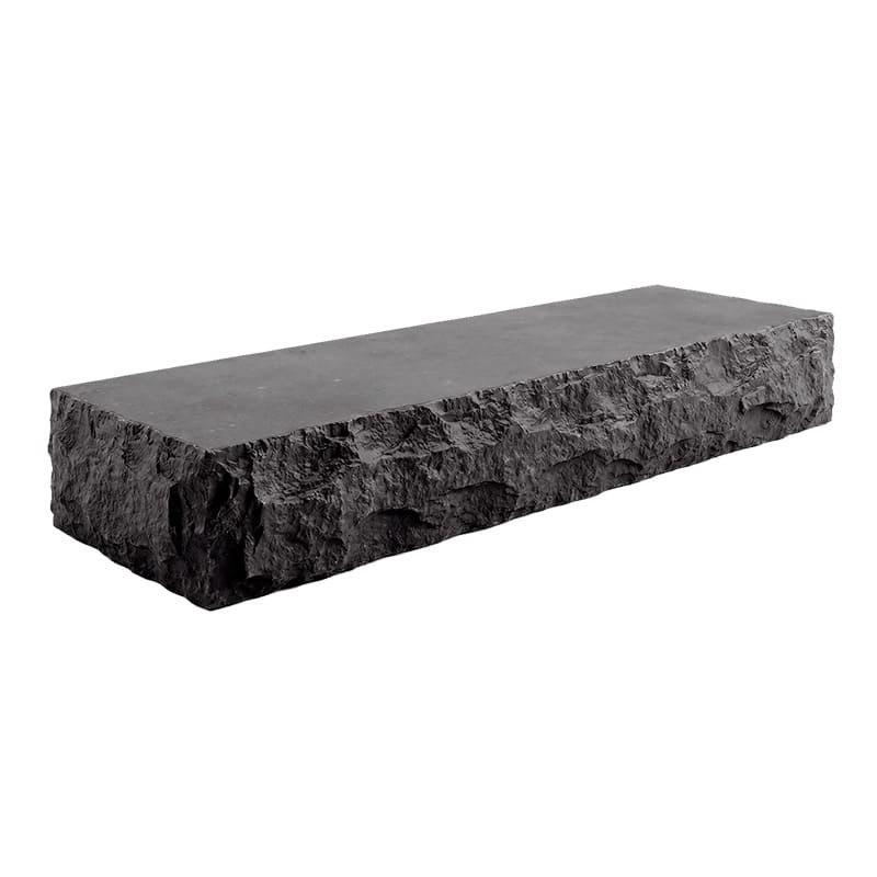 Ступень из камня RKS SLATE Belgian Black, колотая, 1000х300х150 мм в Краснодаре