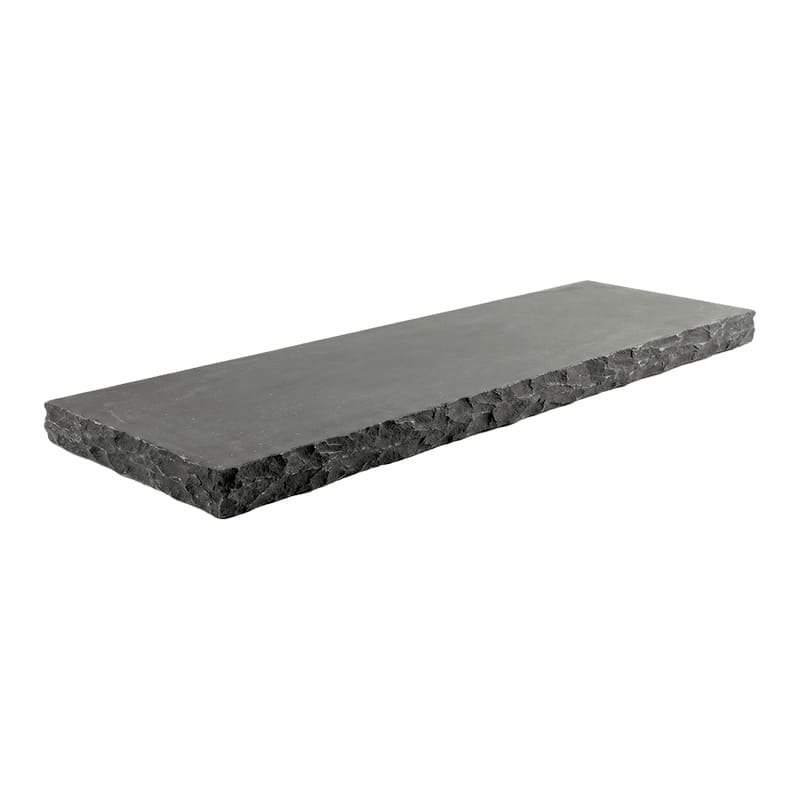 Пошаговая плита из камня RKS SLATE Belgian Black, 1200х350х30 мм в Краснодаре