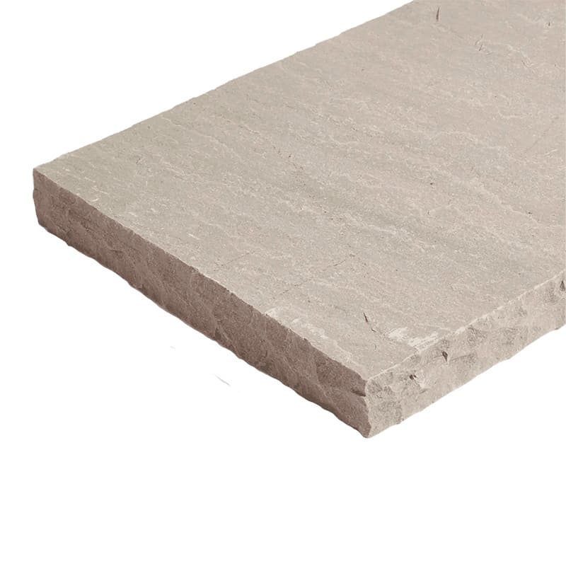 Пошаговая плита из камня RKS SLATE Belgian Grey, 1200х350х40 мм в Краснодаре