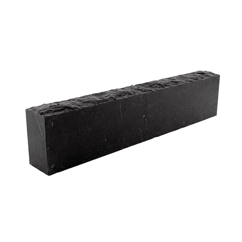 Бордюр из камня RKS SLATE Belgian Black, колотый, ГП-5 200х80х1000 мм в Краснодаре