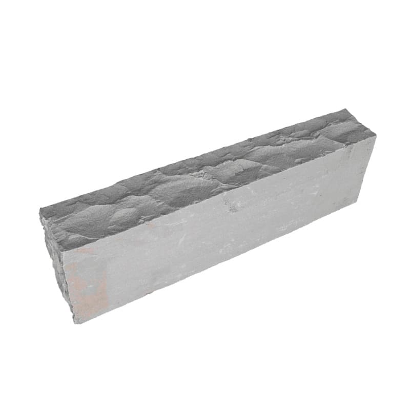 Бордюр из камня RKS SLATE Belgian Grey, колотый, 200х50х1000 мм в Краснодаре