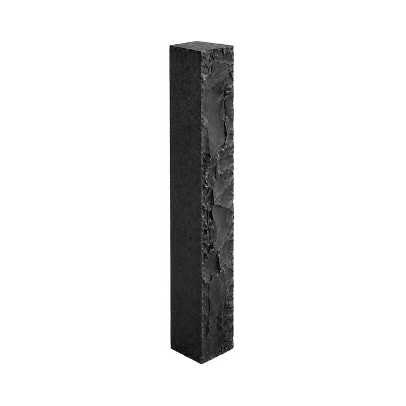 Палисад из камня RKS SLATE Belgian Black, колотый, 100х100х1000 мм в Краснодаре