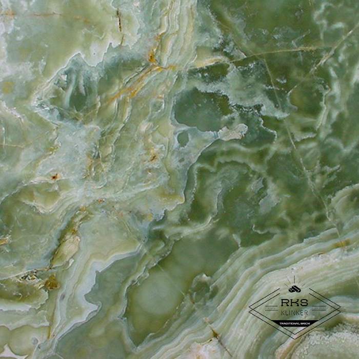 Фасадный камень Полоса - Оникс Green-Blue в Краснодаре