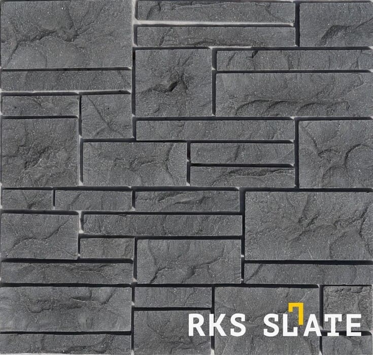 Фасадный облицовочный камень Basalt Rock Strips в Краснодаре