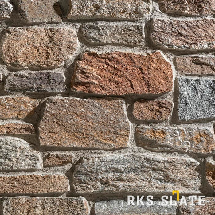 Фасадный облицовочный камень Bergen Blend Castle в Краснодаре