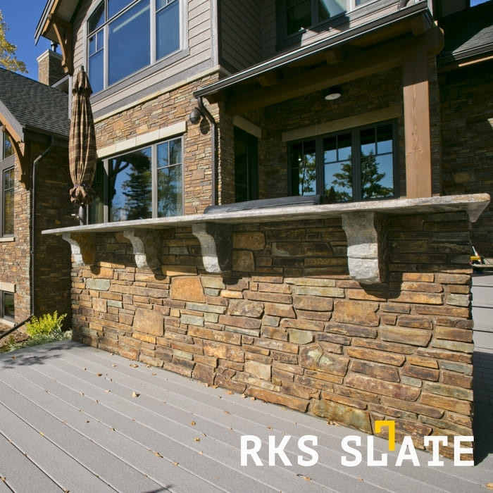 Фасадный облицовочный камень Multi Quartz Temple в Краснодаре