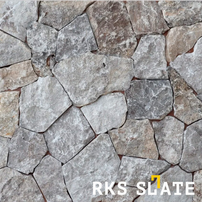 Фасадный облицовочный камень Silver Travertine Loose в Краснодаре