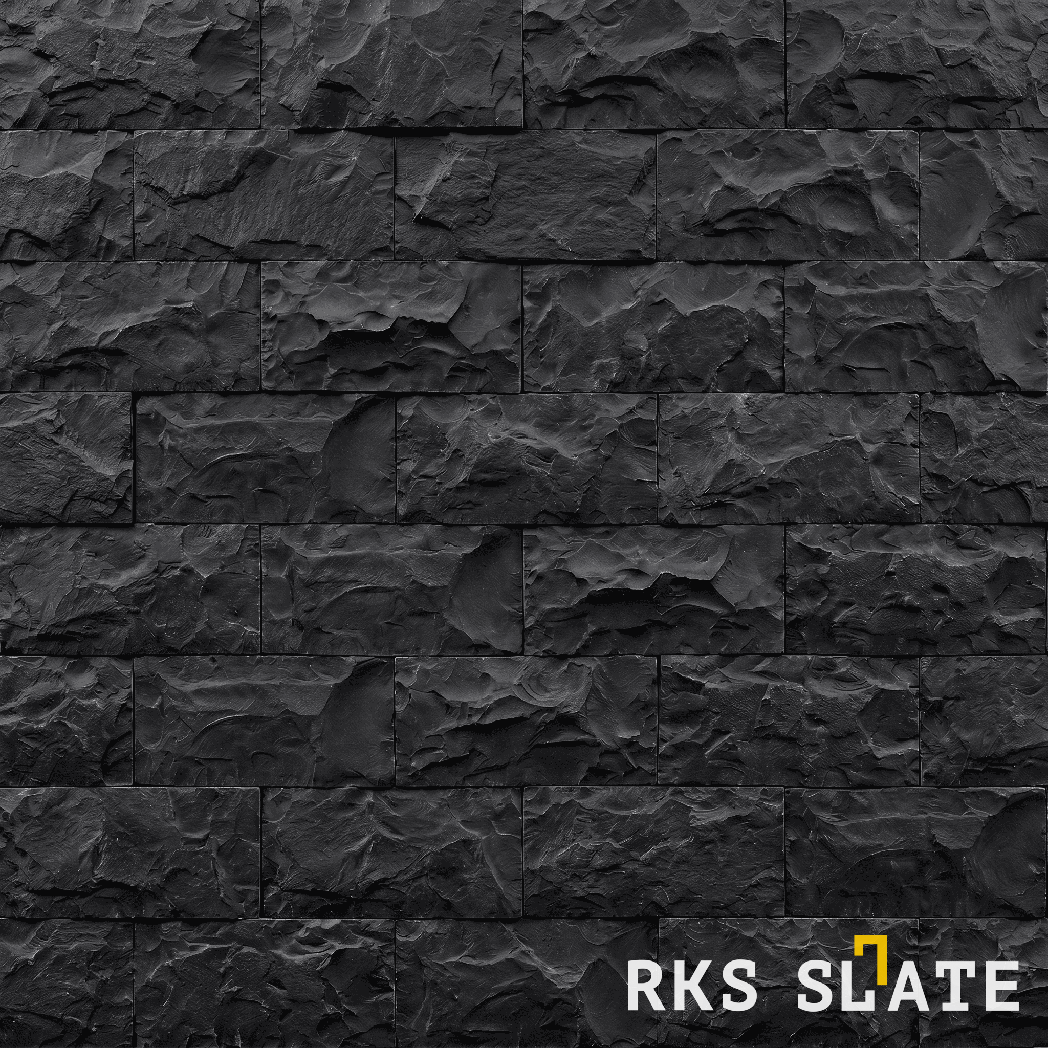 Фасадный колотый камень Belgian Black Rock (Скала) в Краснодаре