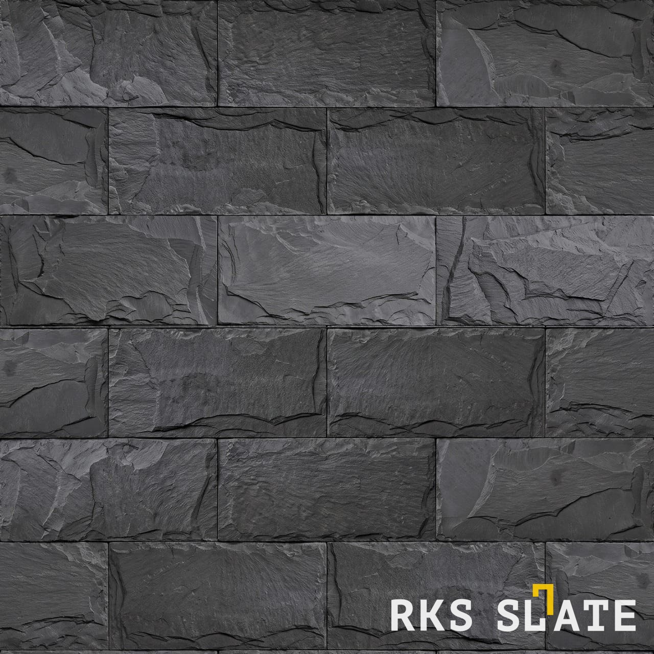Фасадный колотый камень Black Mushroom в Краснодаре