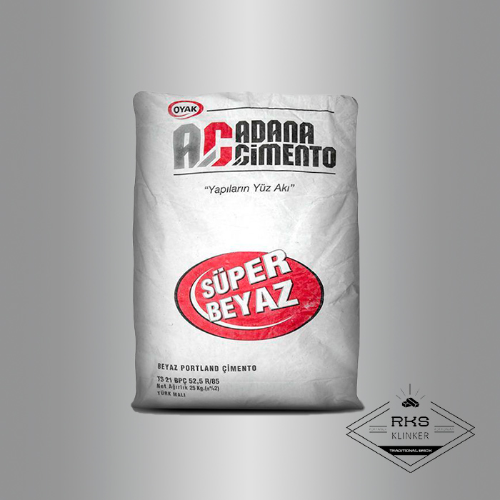 Цемент белый Adana (Оyak) Super White, М600, 25 кг в Краснодаре