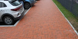 Клинкер тротуарный ЛСР Лондон, красный 7