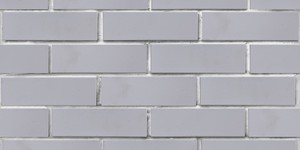 Клинкерный кирпич ЛСР Осло серый, гладкий, 0,7 НФ на белом шве