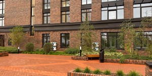 Клинкер тротуарный ЛСР Эдинбург, тёмно-красный 2