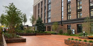 Клинкер тротуарный ЛСР Эдинбург, тёмно-красный 4